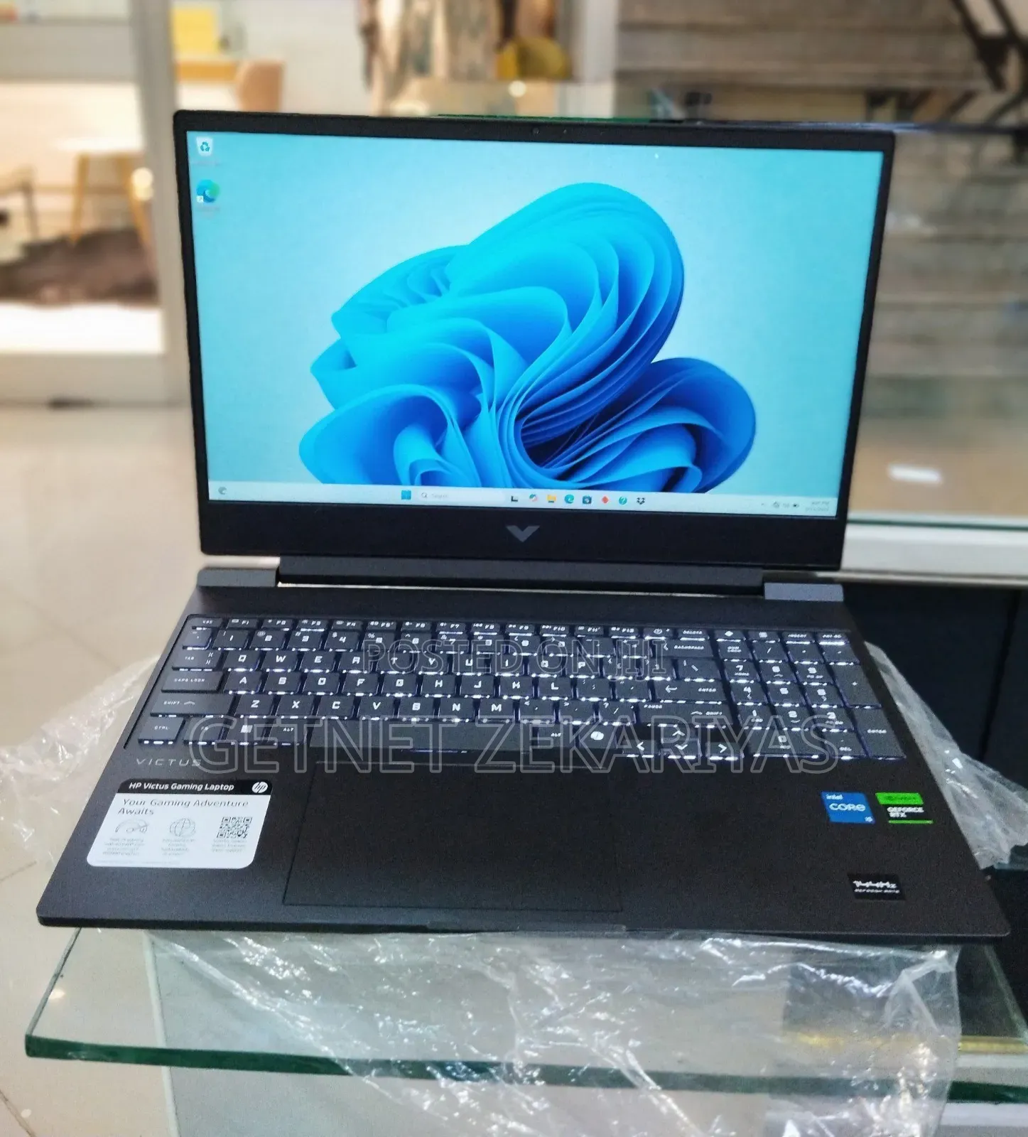 New Laptop HP Victus 15 16GB Intel Core I5 SSD 1T