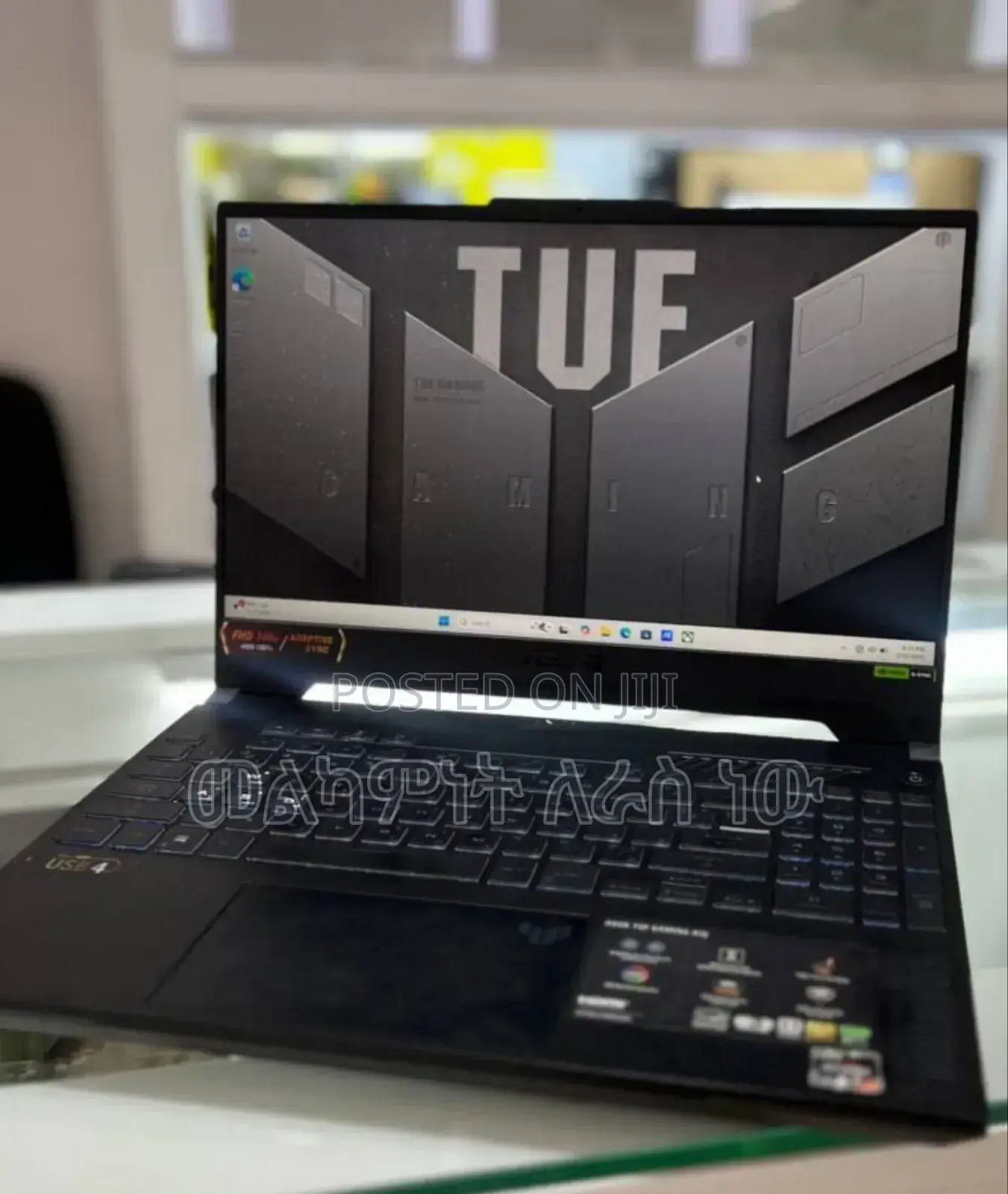 New Laptop Asus TUF Gaming A15 16GB AMD Ryzen 7 SSD 512GB