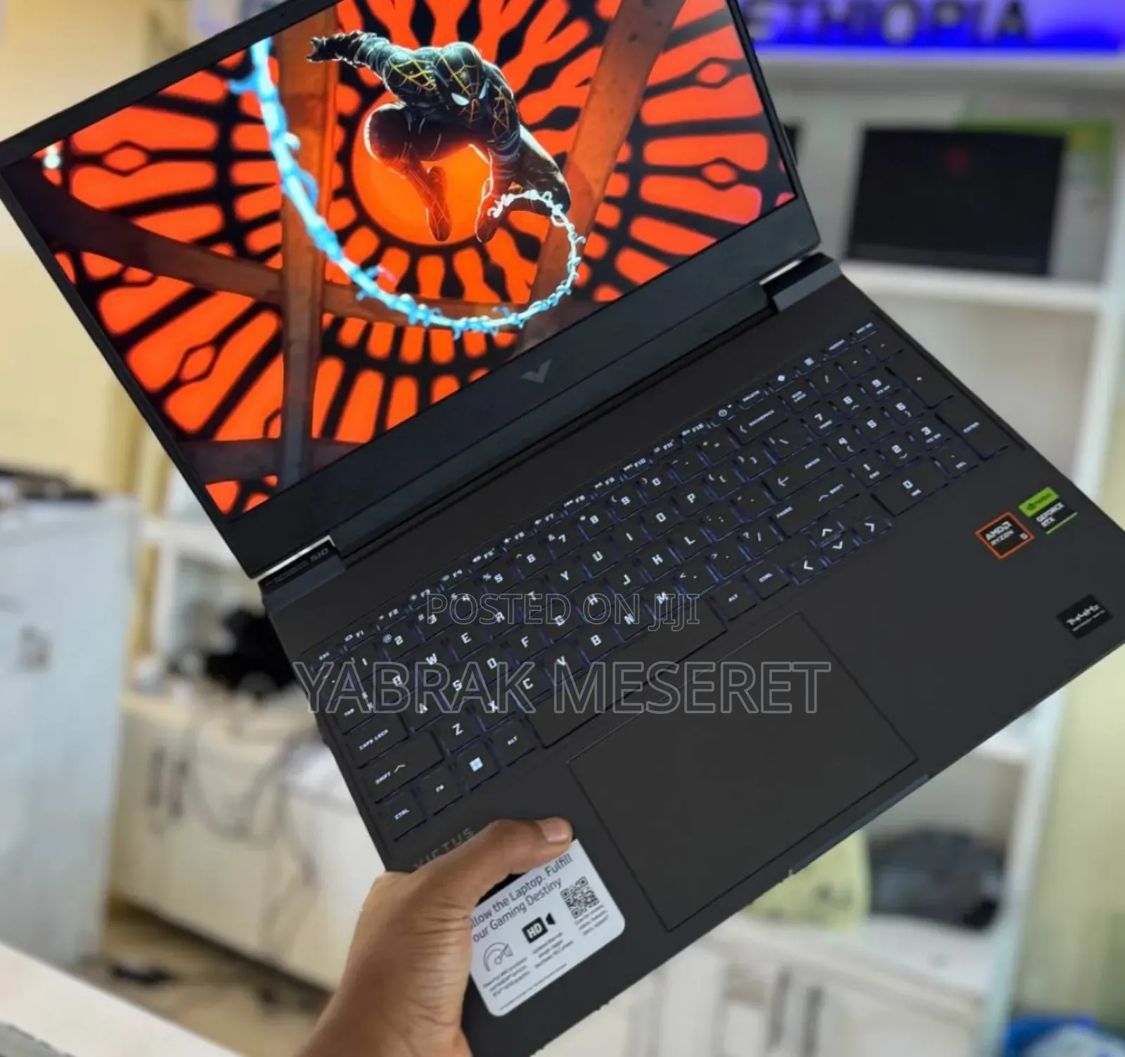 New Laptop HP Victus 16 16GB AMD Ryzen 5 SSD 1T