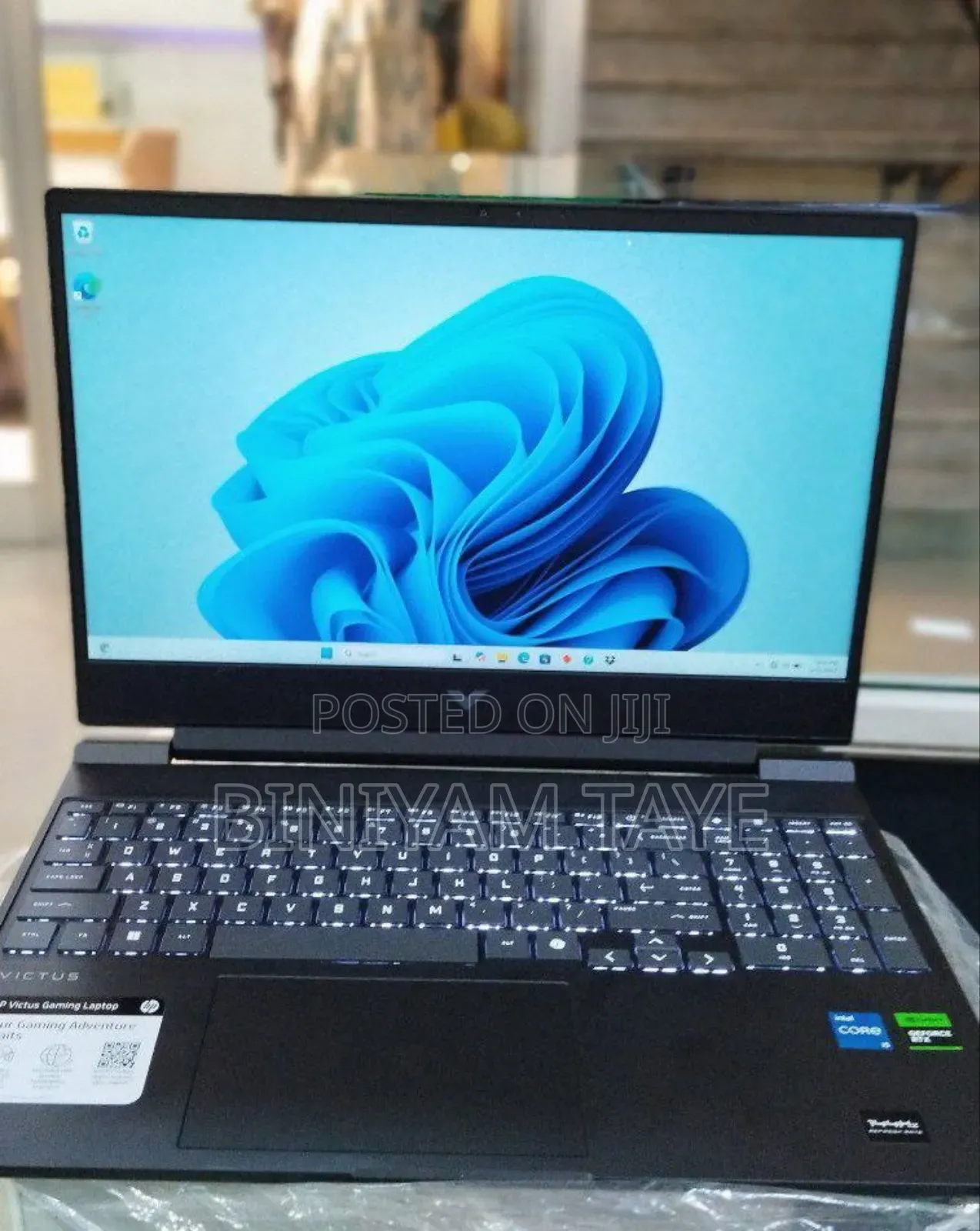 New Laptop HP Victus 16 16GB Intel Core I5 SSD 512GB