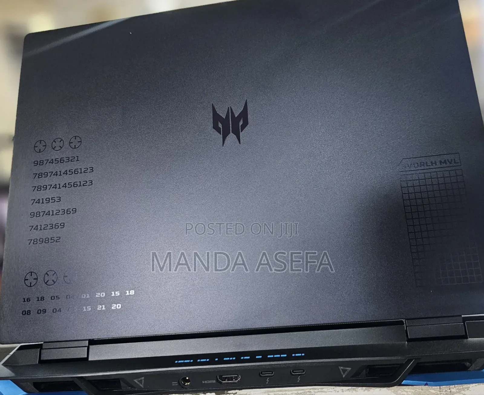 New Laptop Acer Predator Helios 300 16GB Intel Core I9 SSD 1T