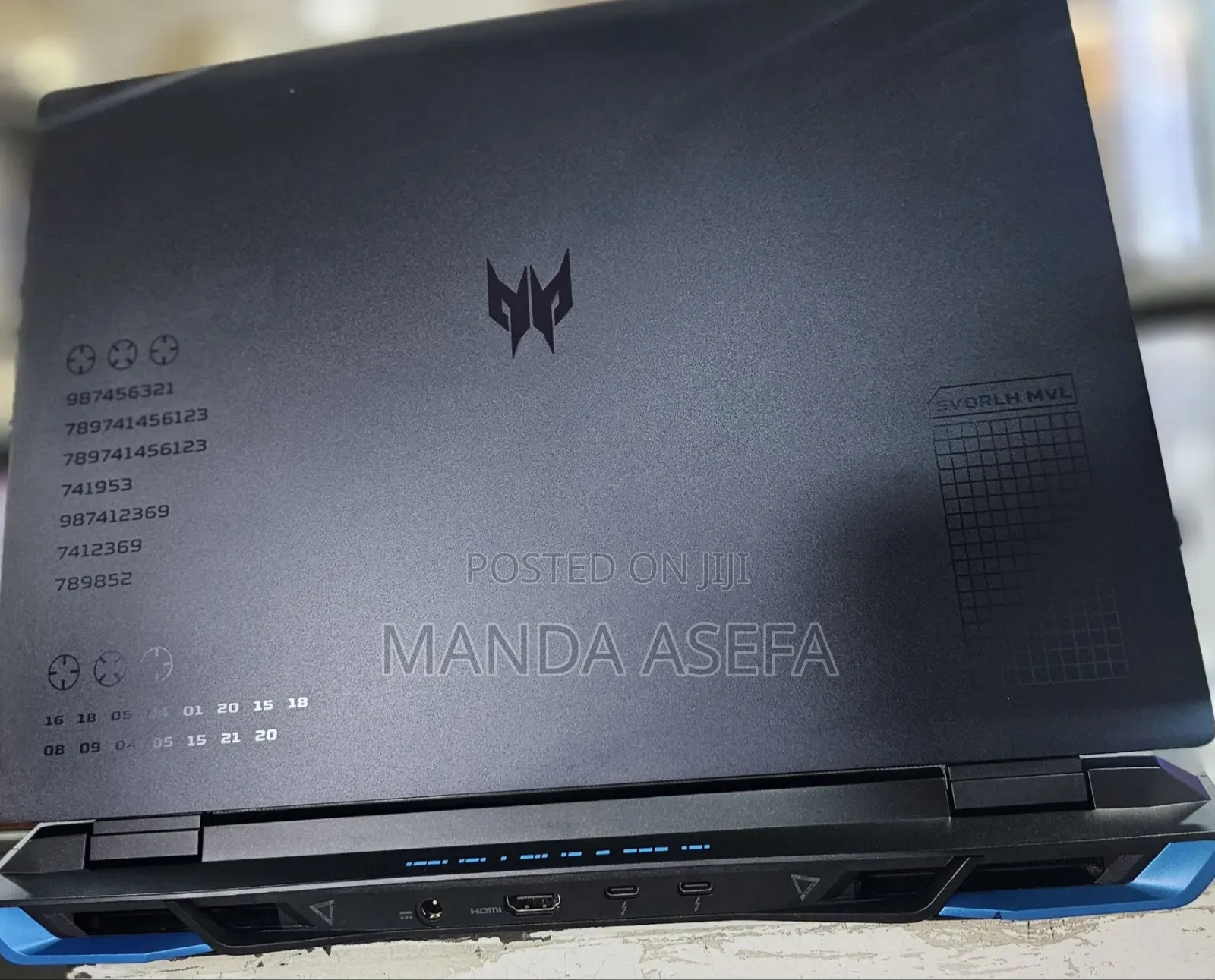 New Laptop Acer Predator Helios 300 16GB Intel Core I9 SSD 1T