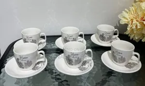 Photo - 12pcs High Quality Tea Pot Set(የቡና ስኒ ከማስቀመጫ ጋር)