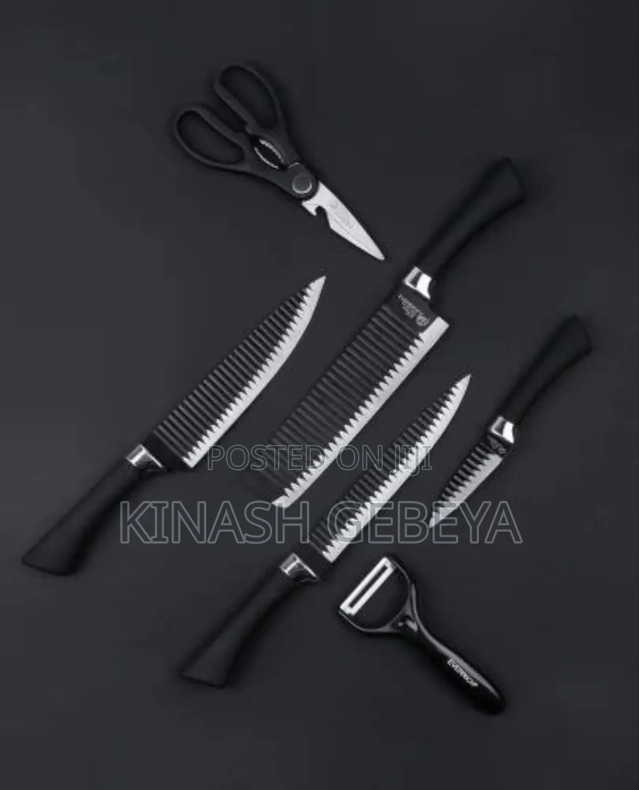 6pcs High Quality Knife Set
