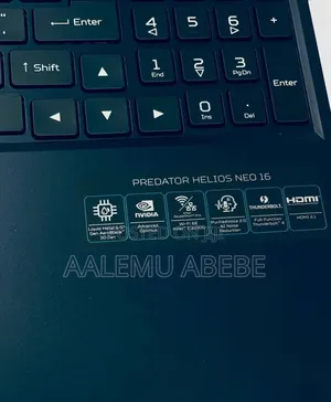 New Laptop Acer Predator Helios Neo 16 16GB Intel Core I9 SSD 1T