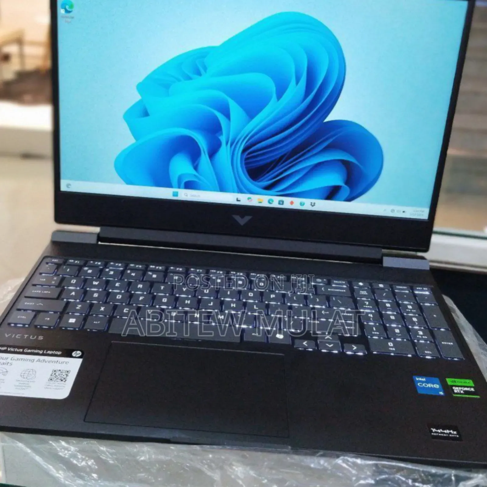 New Laptop HP Victus 16 16GB Intel Core I7 SSD 512GB