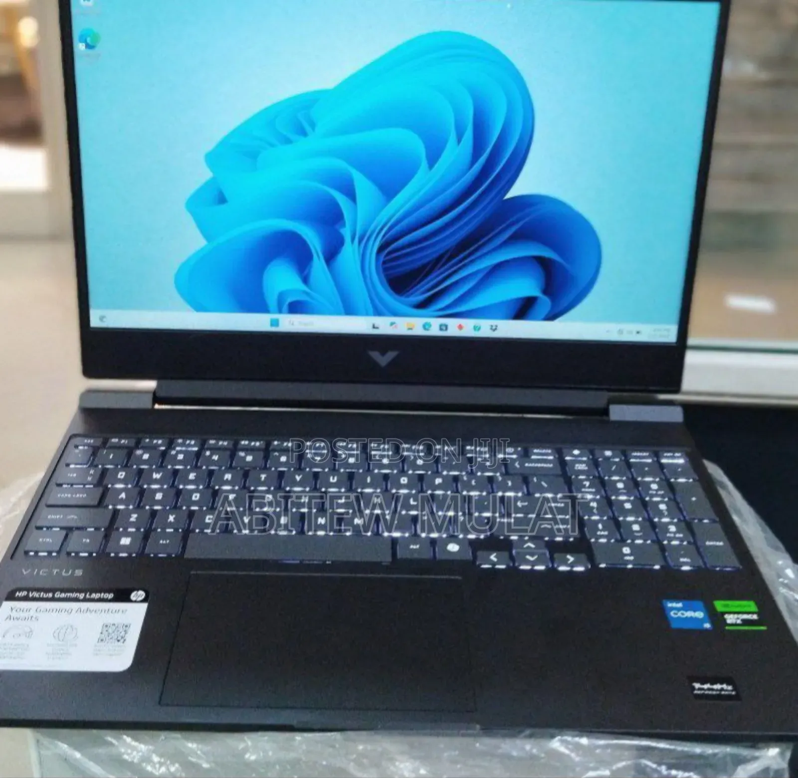 New Laptop HP Victus 16 16GB Intel Core I7 SSD 512GB