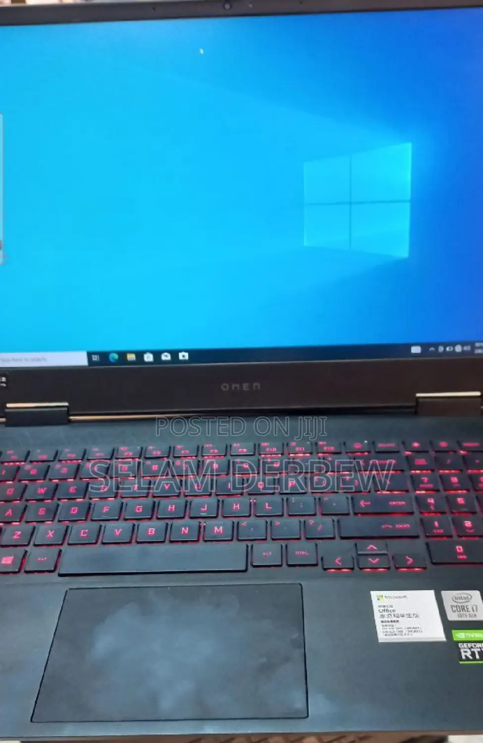 New Laptop HP Omen 15 16GB Intel Core I7 SSD 512GB