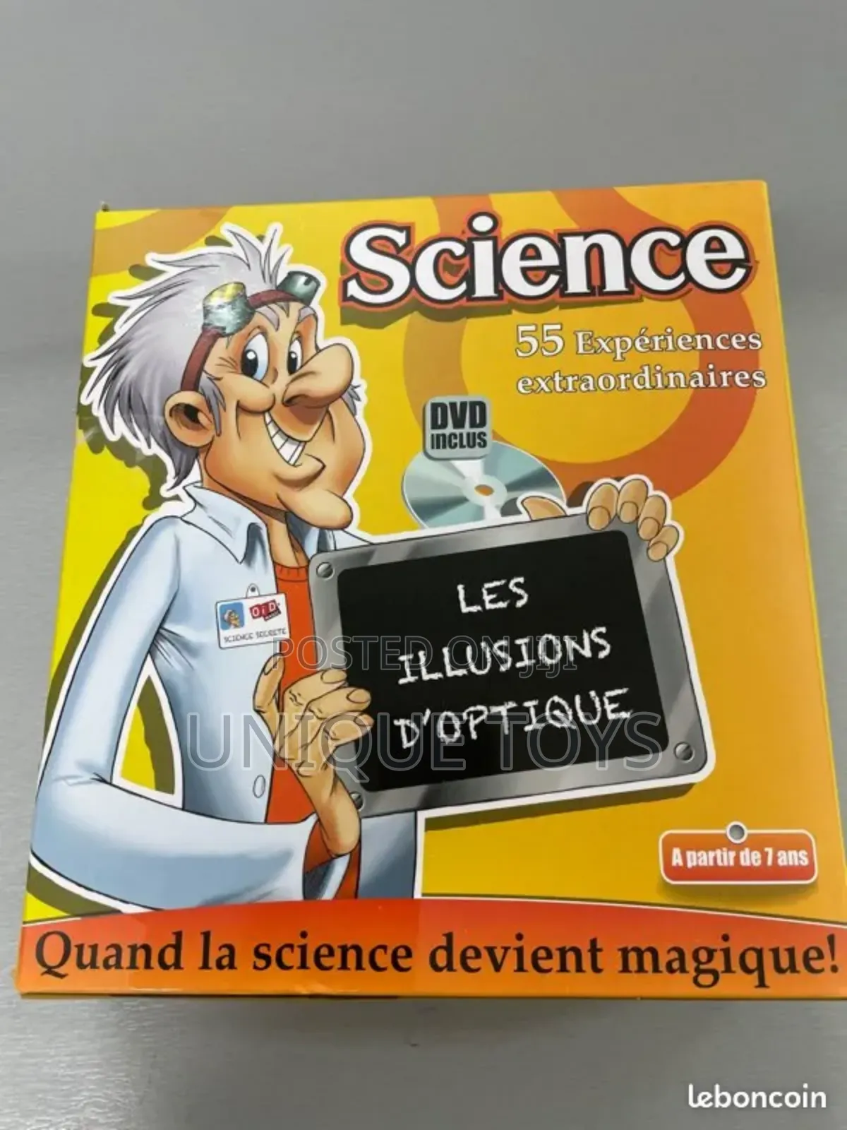 Interactive Magical Science Kits, In French