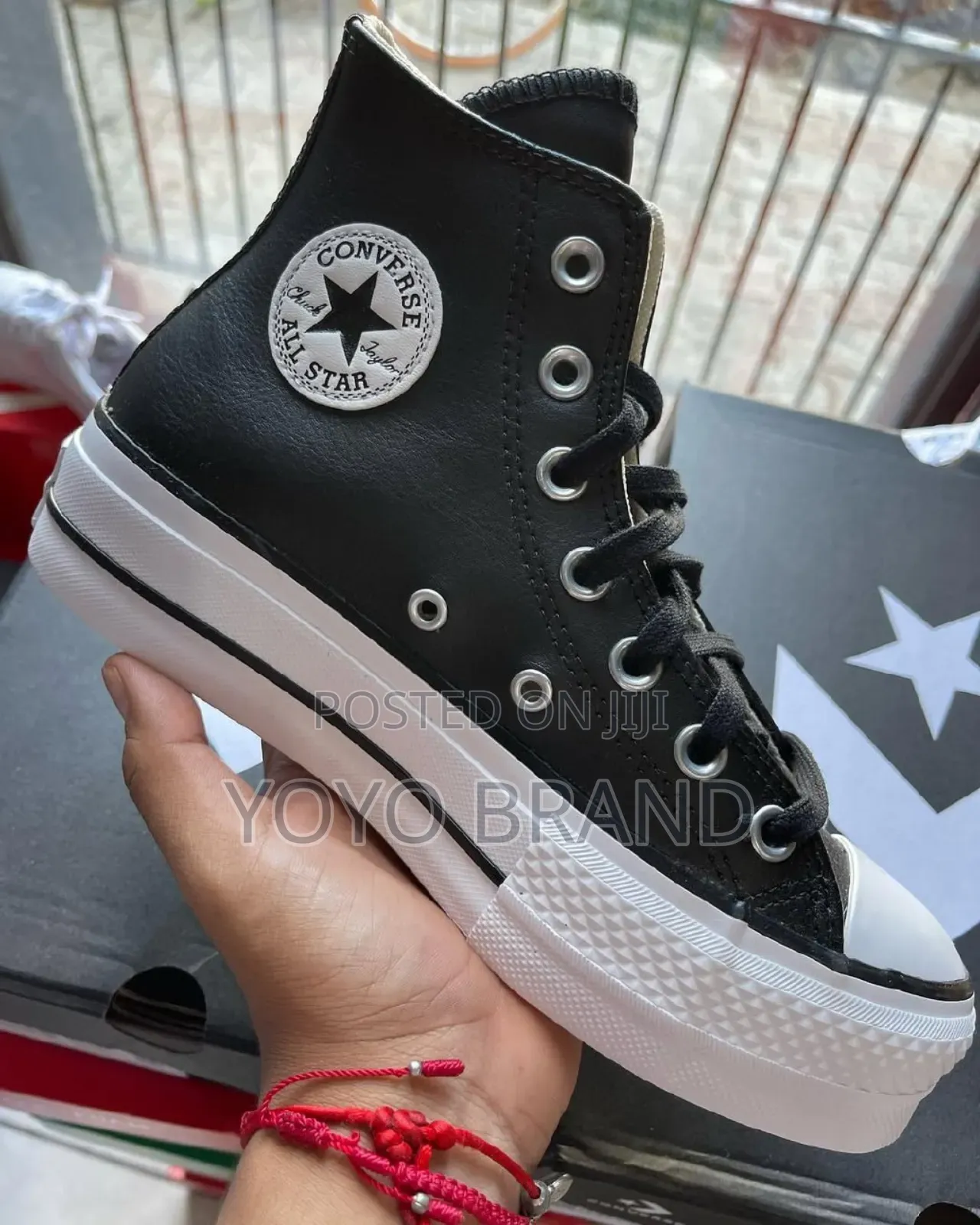All Star Converse Lather Boots