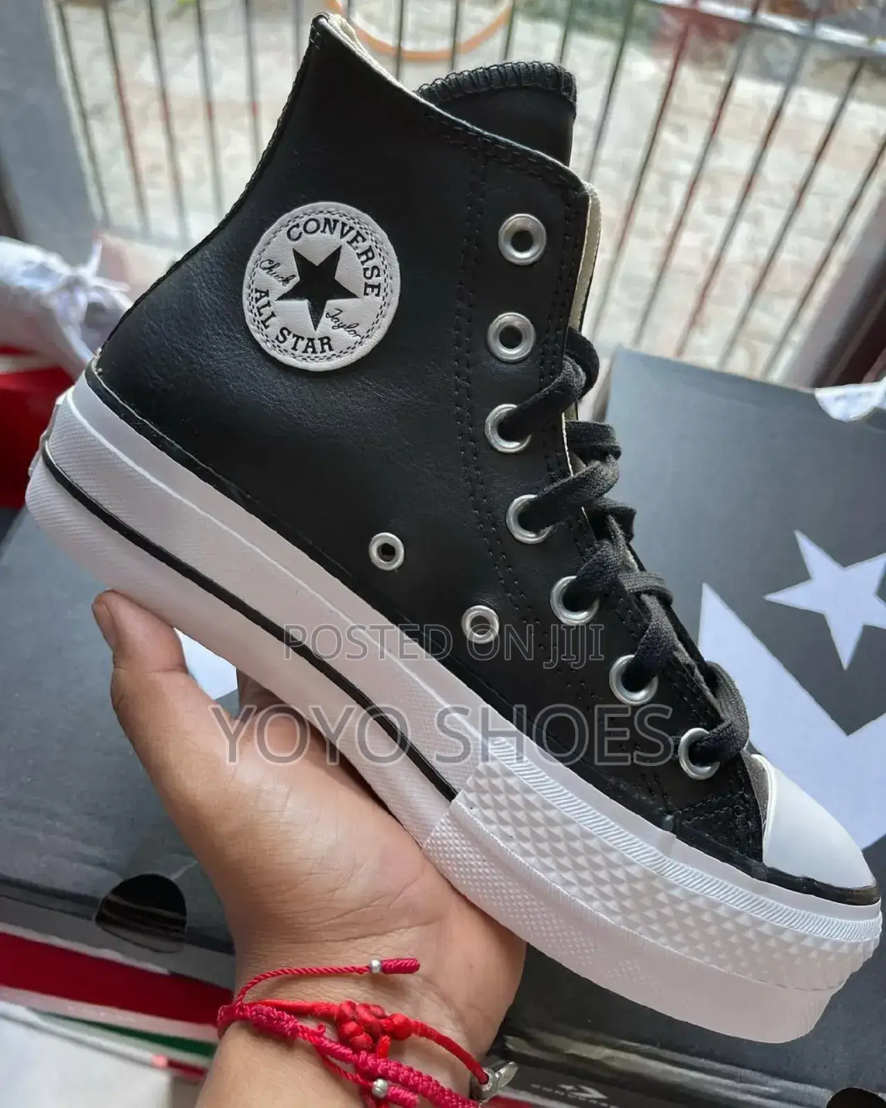 All Star Converse Lather Boots