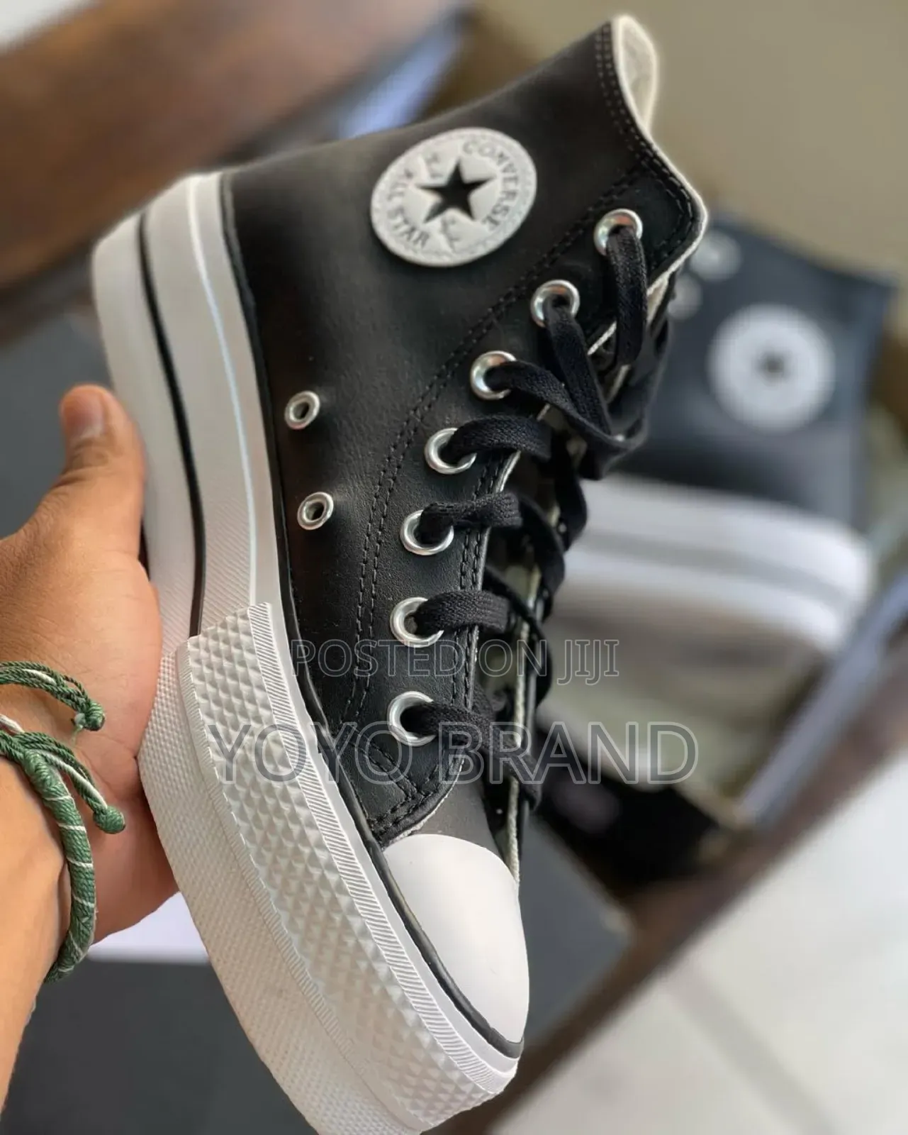All Star Converse Lather Boots