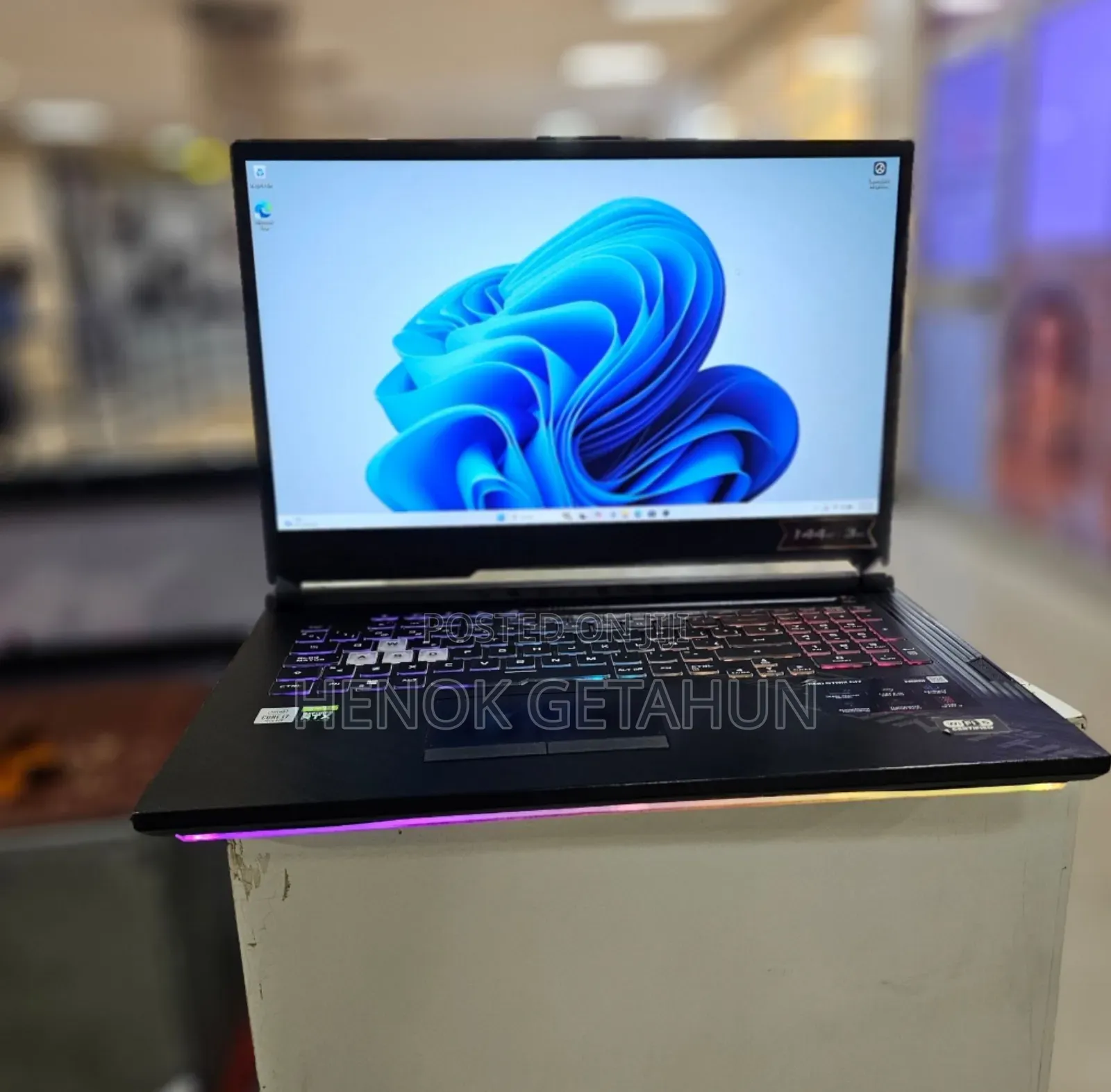 New Laptop Asus ROG Strix G15 16GB Intel Core I7 SSD 512GB