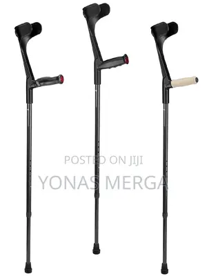Photo - Crutches and Walking Sticks፸將evolution Elbow Crutch - Blue