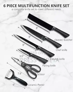 6 Piece Starter Knife Set
