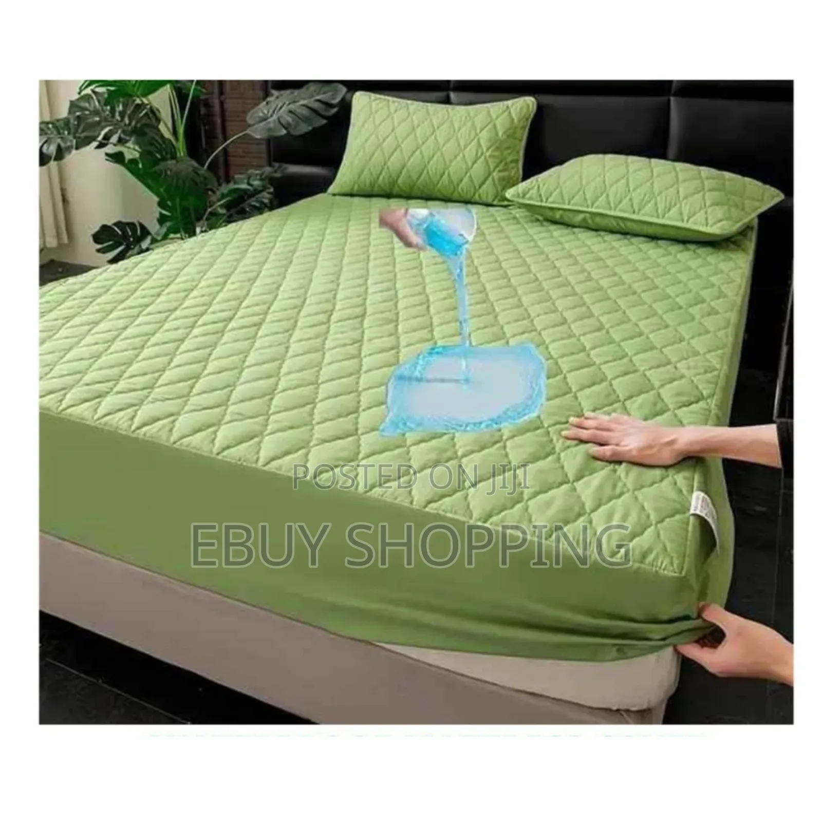 **Eco-Friendly Waterproof Mattress Cover – Safe for All!**