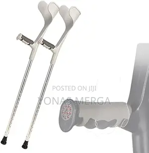 Photo - Elbow Crutches, for Tall 150-196cm, Load 150kg/270lbs, Blue