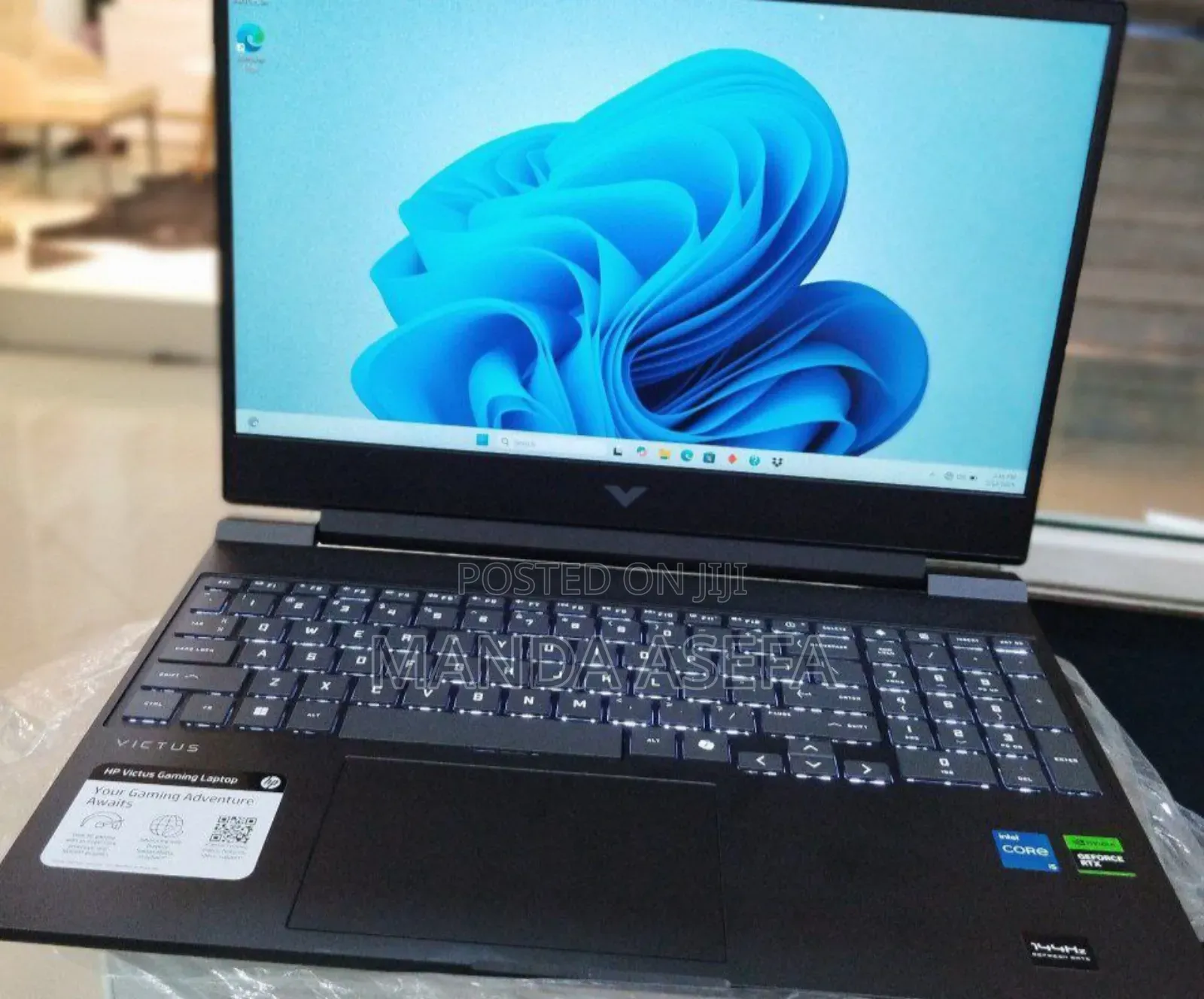New Laptop HP Victus 16 16GB Intel Core I5 SSD 512GB