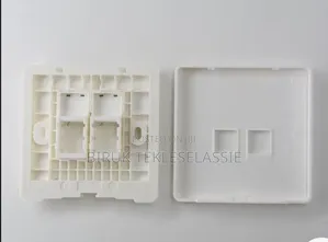 2 Port Rj45 Faceplate Dual Port