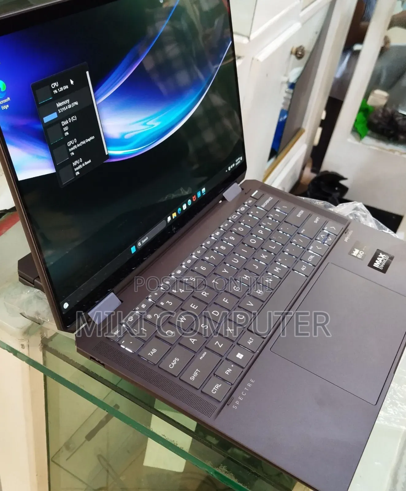 New Laptop HP Spectre X360 16GB Intel Core Ultra 7 SSD 1T