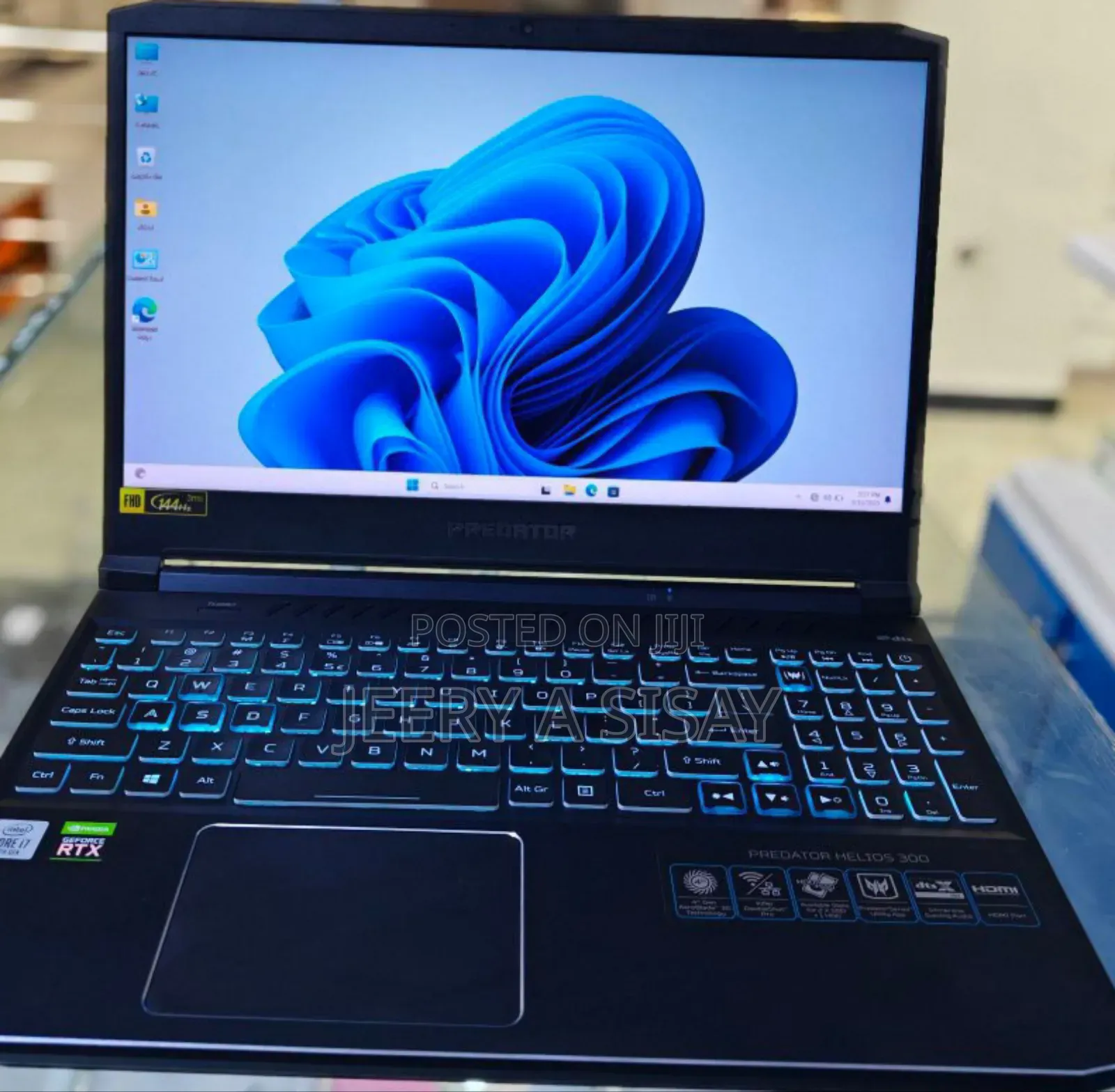 New Laptop Acer Predator Helios 300 16GB Intel Core I7 SSD 1T