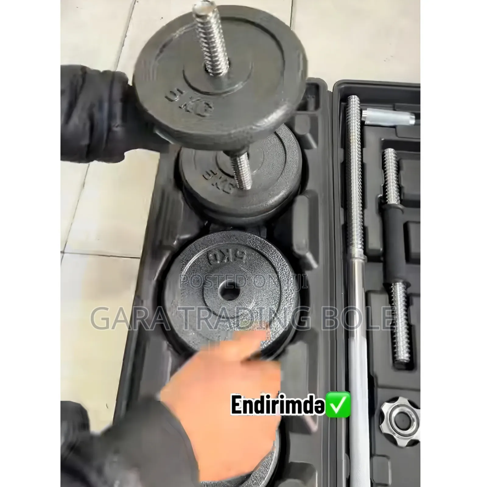 50kg Dambbell 2 And Barbell 2