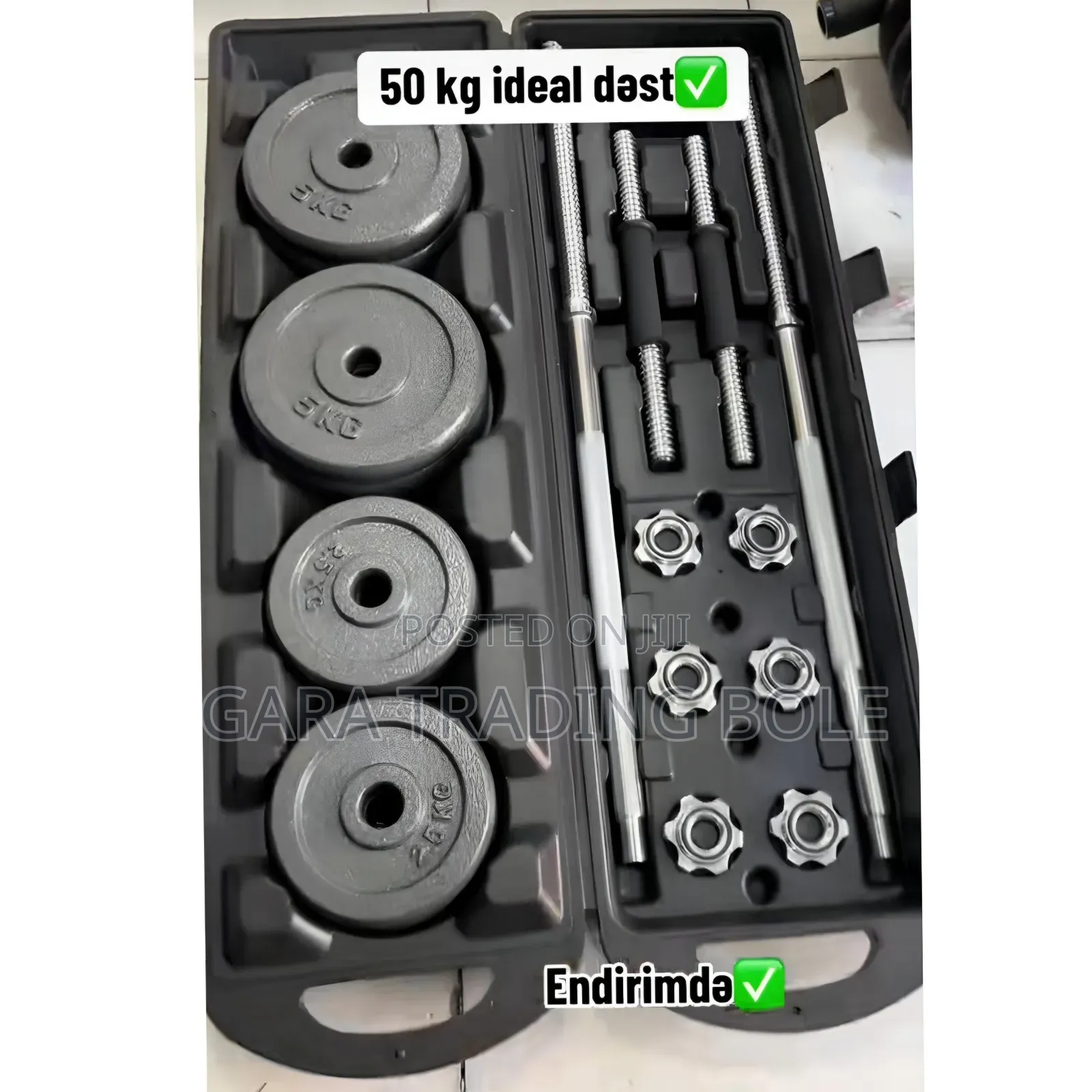 50kg Dambbell 2 And Barbell 2