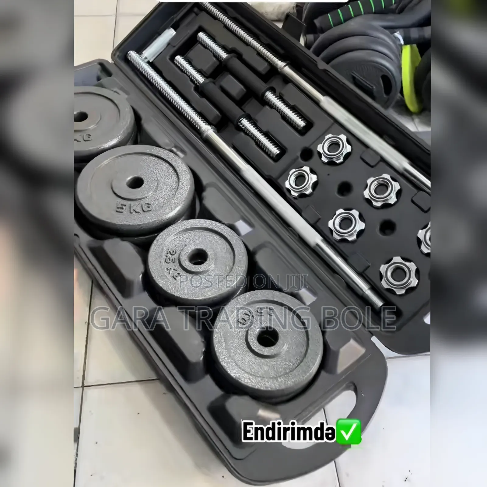 50kg Dambbell 2 And Barbell 2