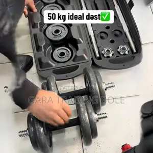 50kg Dambbell 2 And Barbell 2