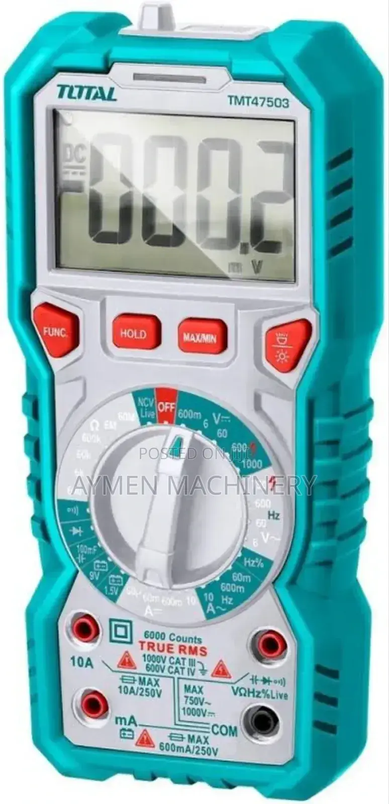 Total Digital Multimeter 1000v መልቲሜትር