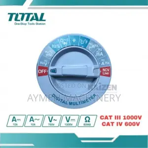Total Digital Multimeter 1000v መልቲሜትር