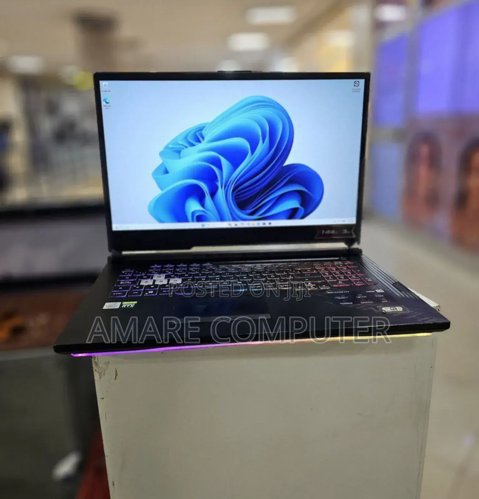 New Laptop Asus ROG Strix G17 32GB Intel Core I7 SSD 1T