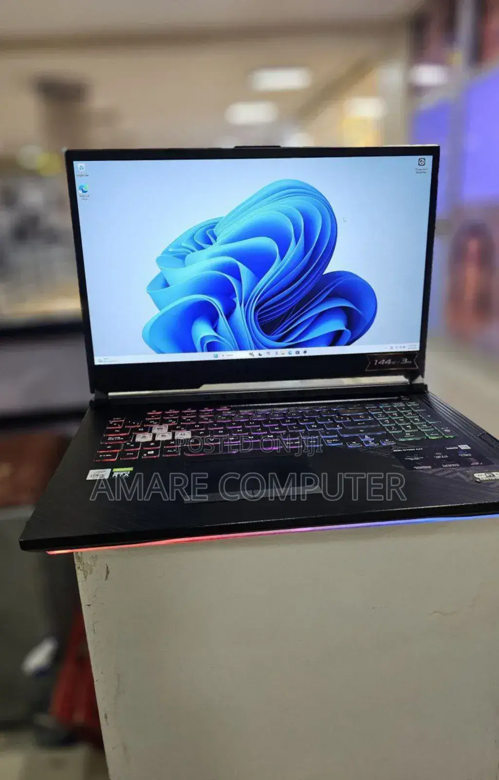 New Laptop Asus ROG Strix G17 32GB Intel Core I7 SSD 1T