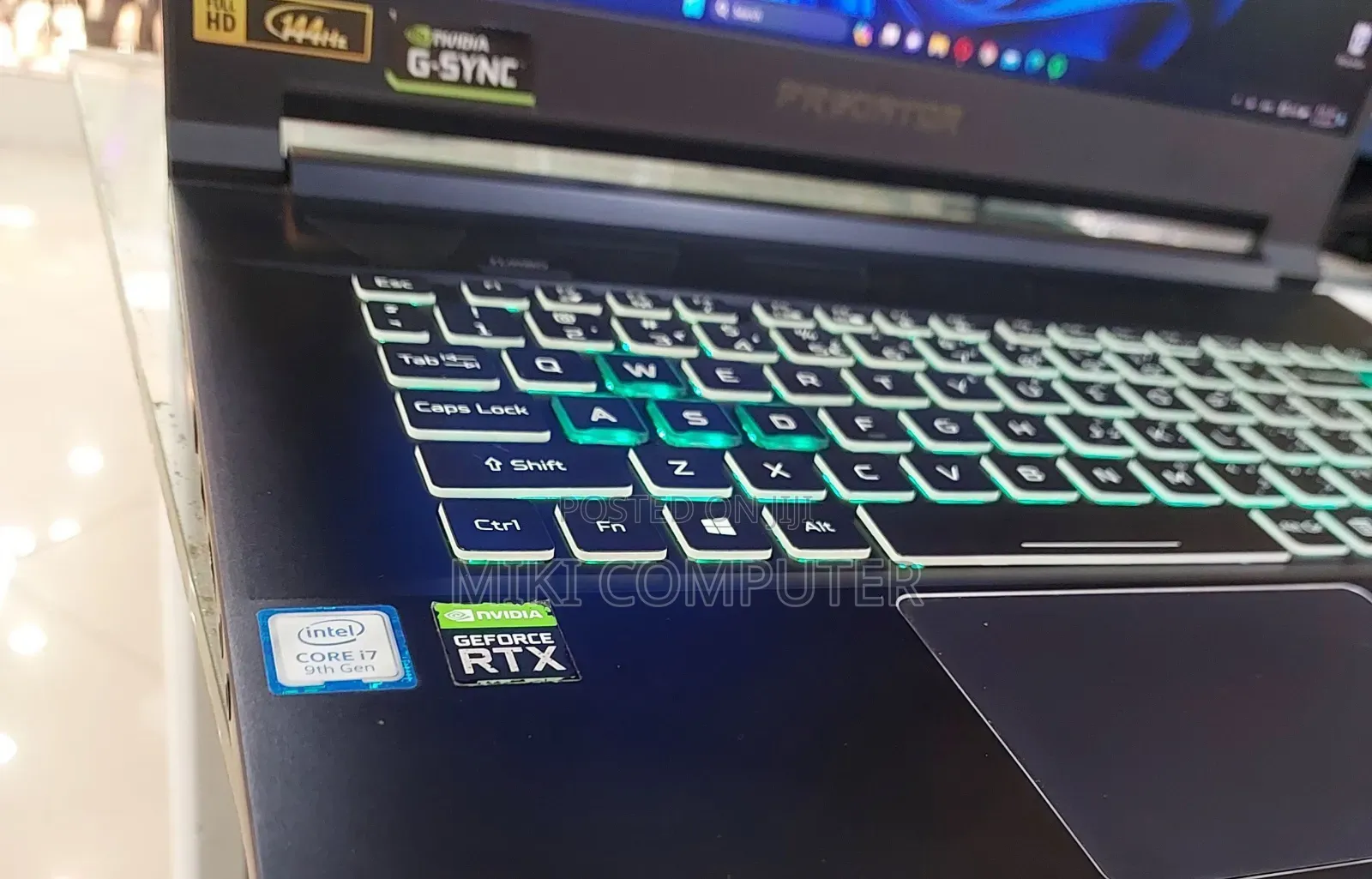 New Laptop Acer Predator Helios 300 16GB Intel Core I7 SSD 1T