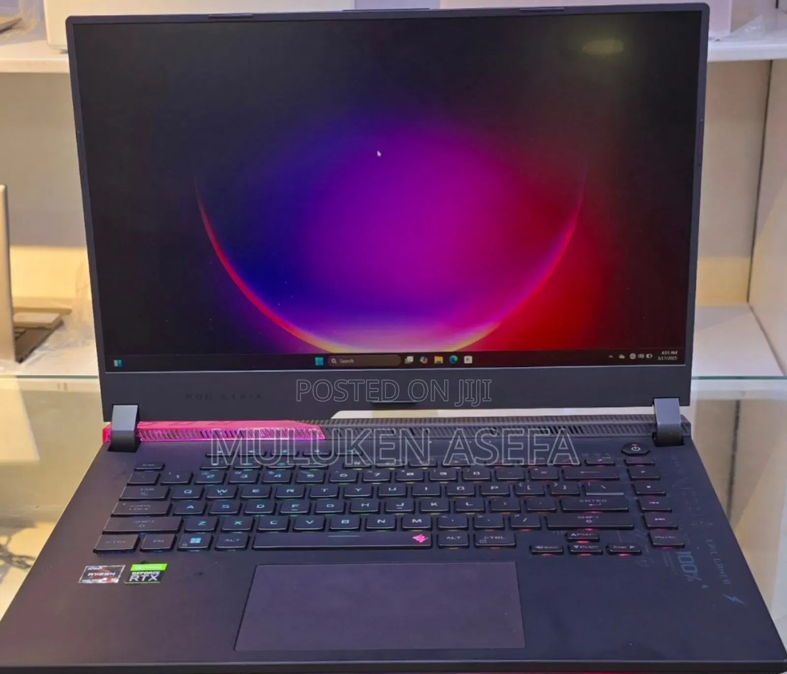 New Laptop Asus ROG Strix G15 16GB AMD Ryzen 9 SSD 1T