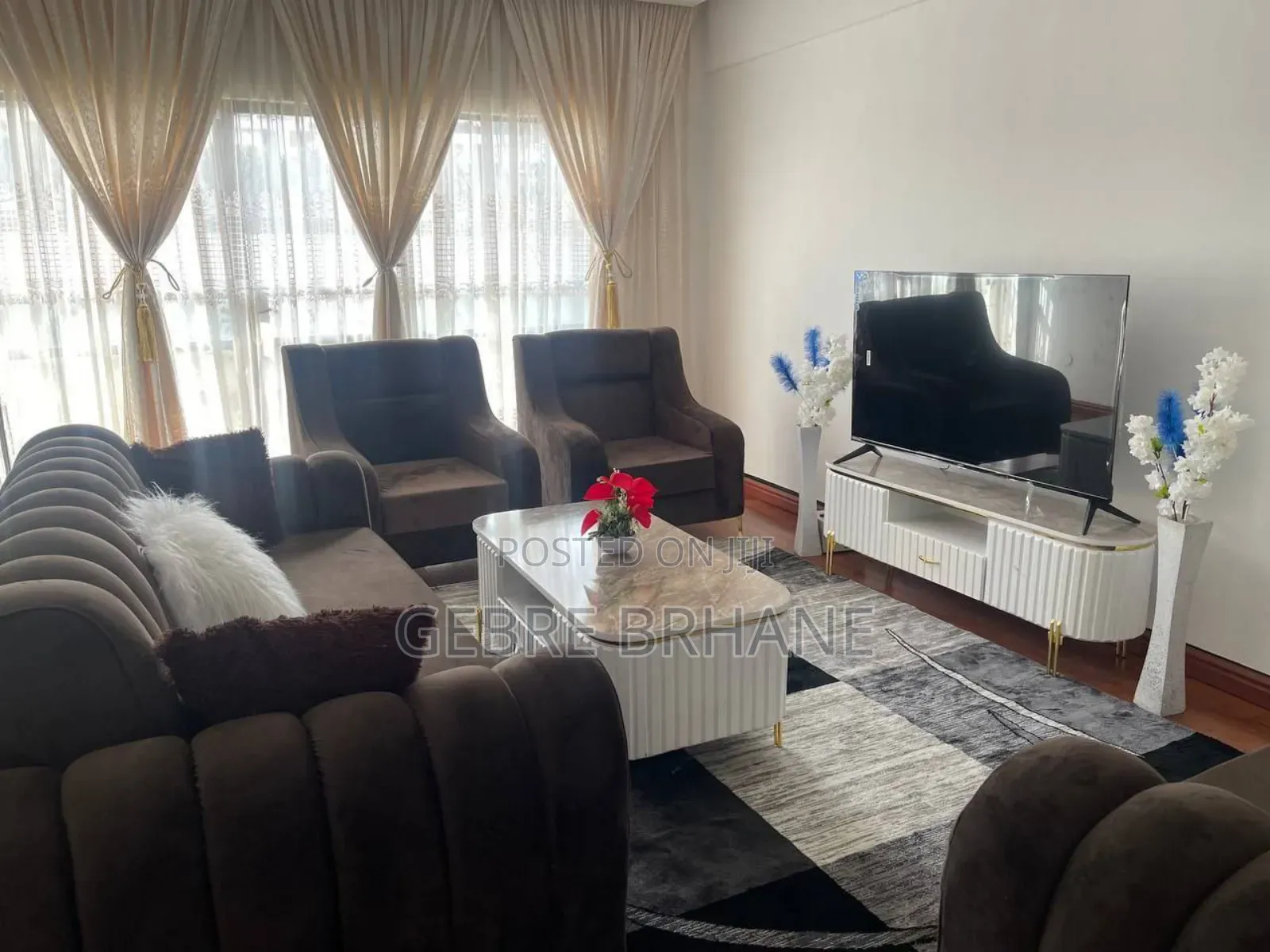 Furnished 3bdrm Apartment in Apartment, Yeka for rent