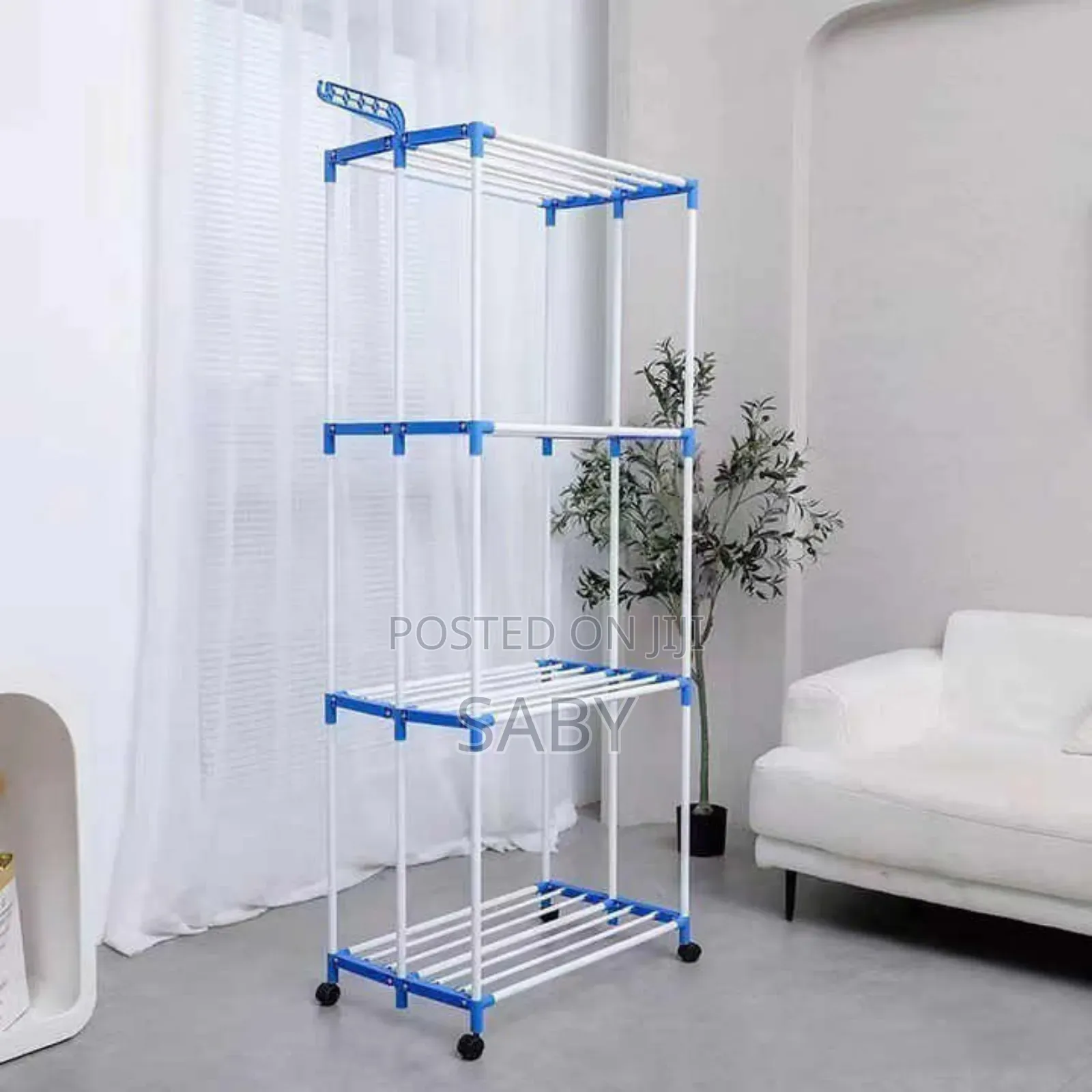 Tier Clothes Drying Rack (Hanger)