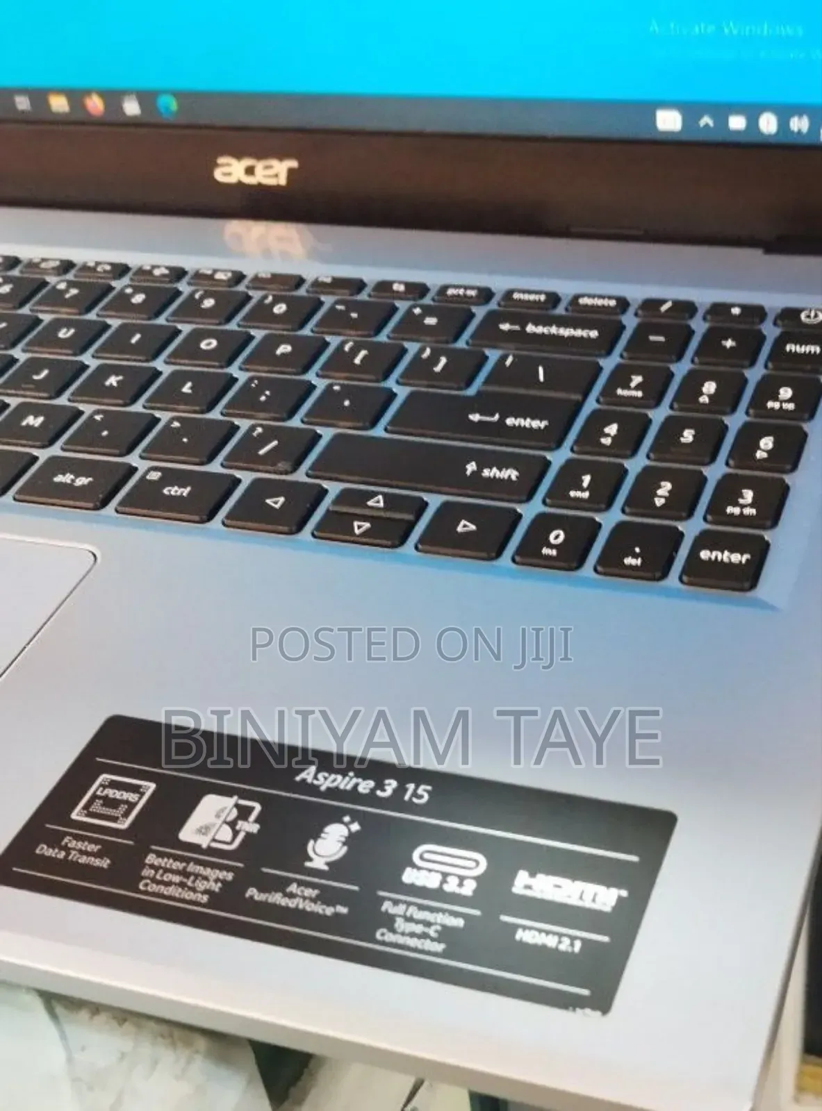 New Laptop Acer Aspire 3 A315-21 16GB AMD Ryzen 5 SSD 512GB