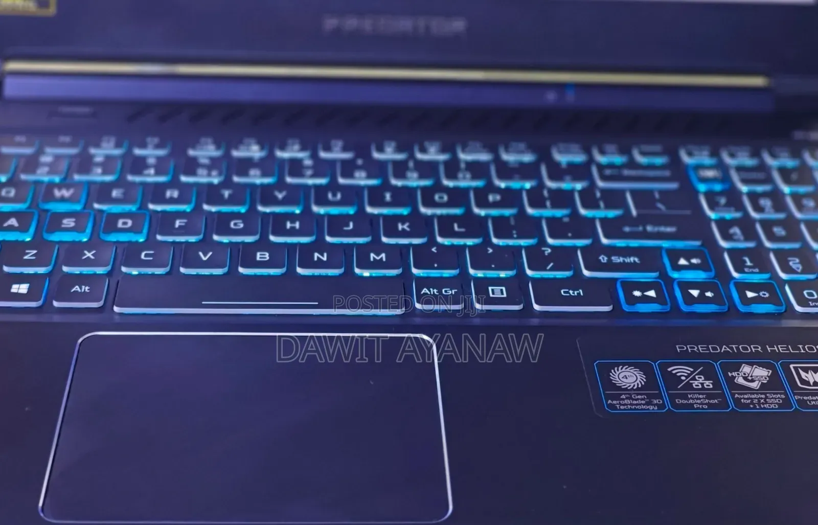 New Laptop Acer Predator Helios 300 16GB Intel Core I9 SSD 512GB