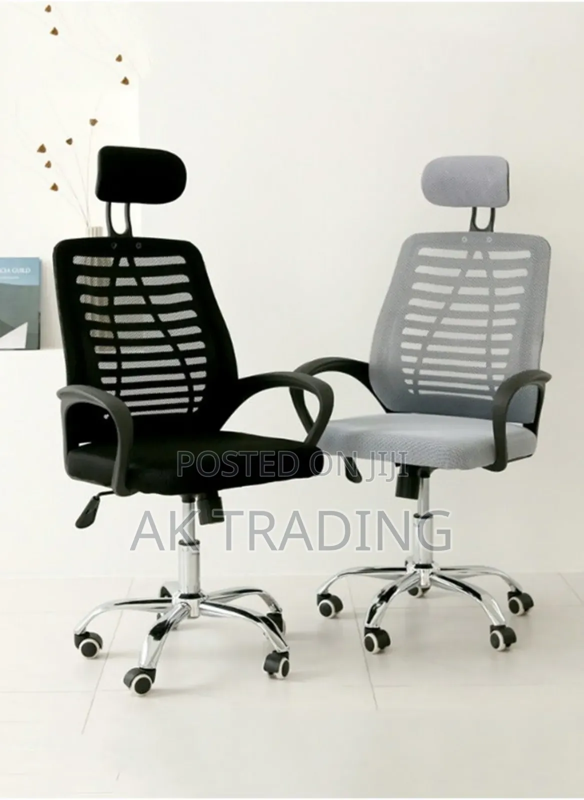 Silver Color Office and Staff Chair