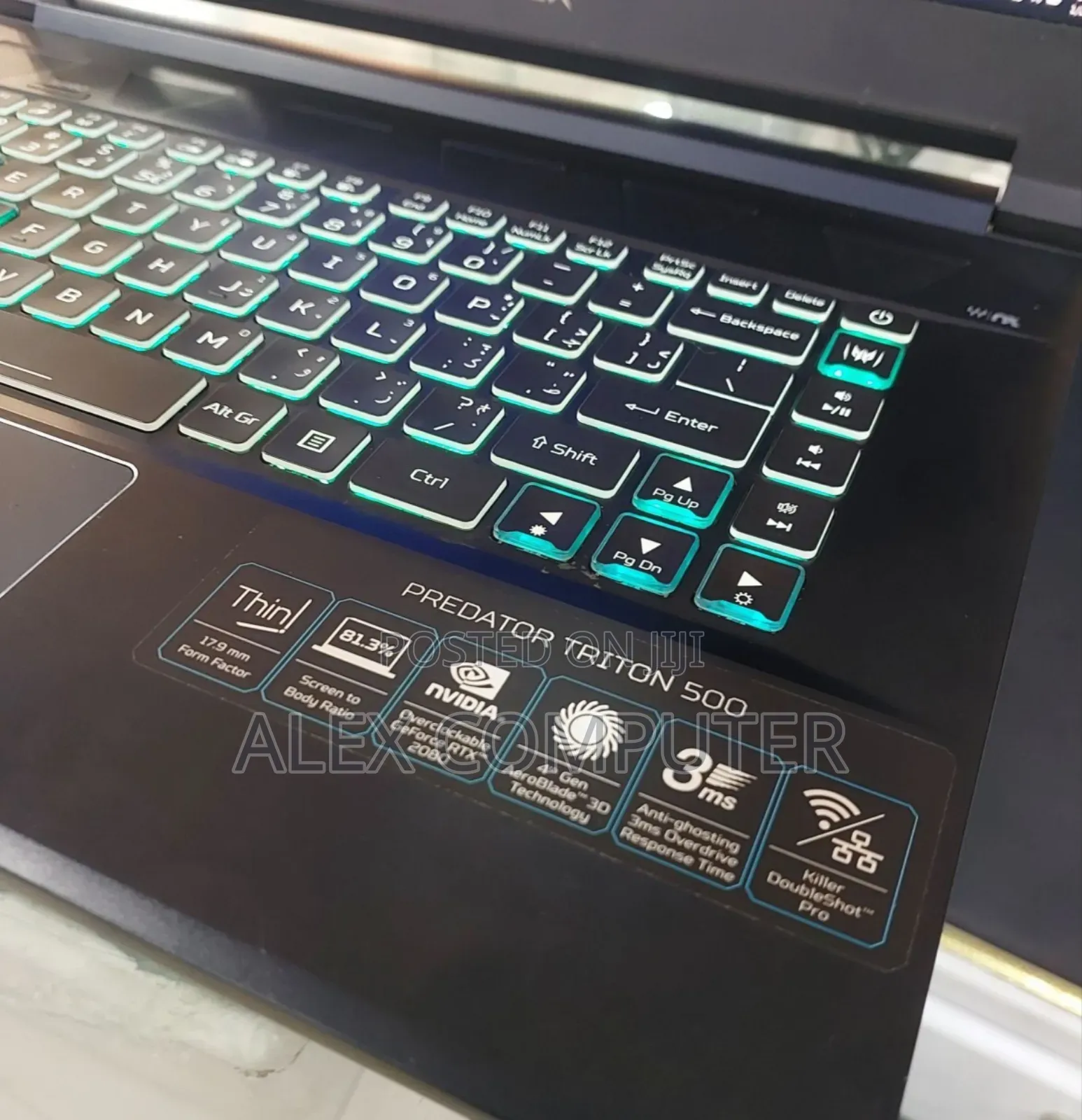 New Laptop Acer Predator Helios 300 16GB Intel Core I7 SSD 1T