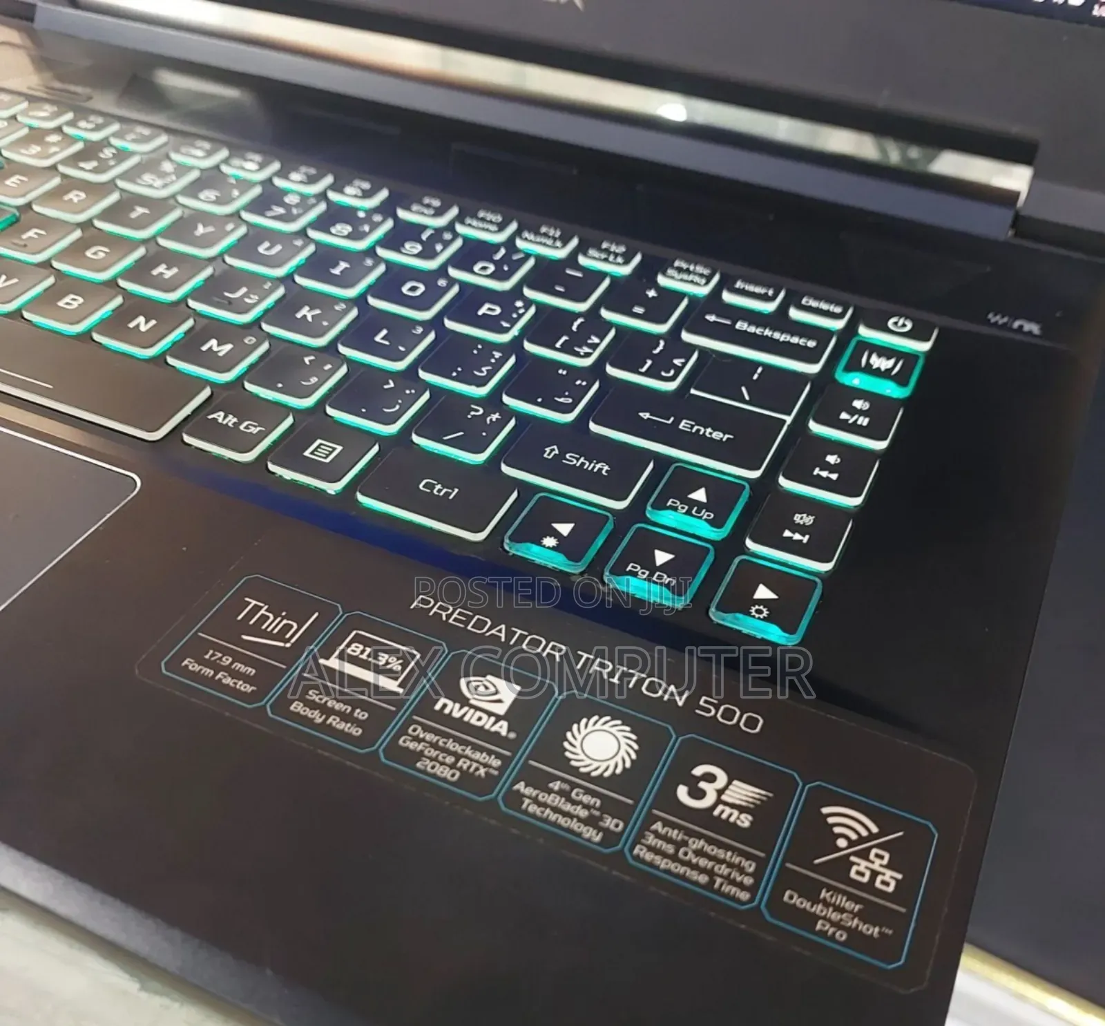 New Laptop Acer Predator Helios 300 16GB Intel Core I7 SSD 1T