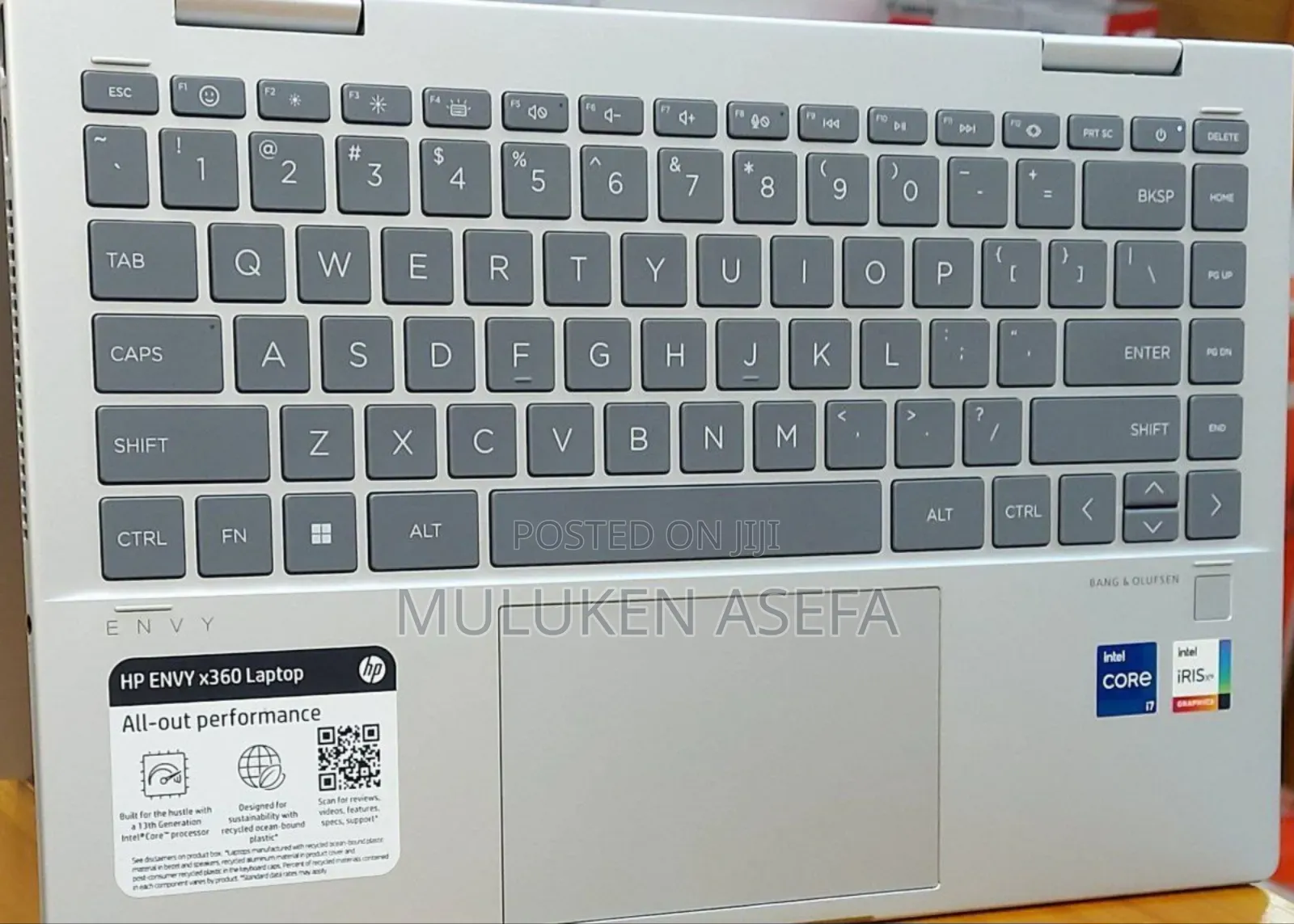 New Laptop HP Envy 14 16GB Intel Core I7 SSD 512GB