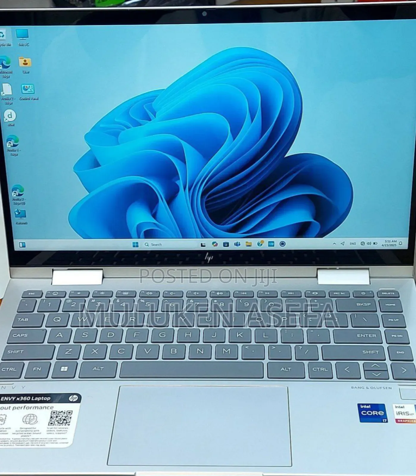 New Laptop HP Envy 14 16GB Intel Core I7 SSD 512GB