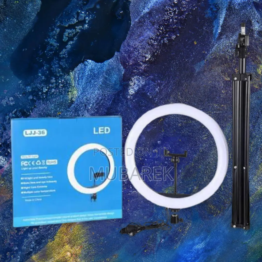 14-Inch Ring Light With Independent Brightness Control