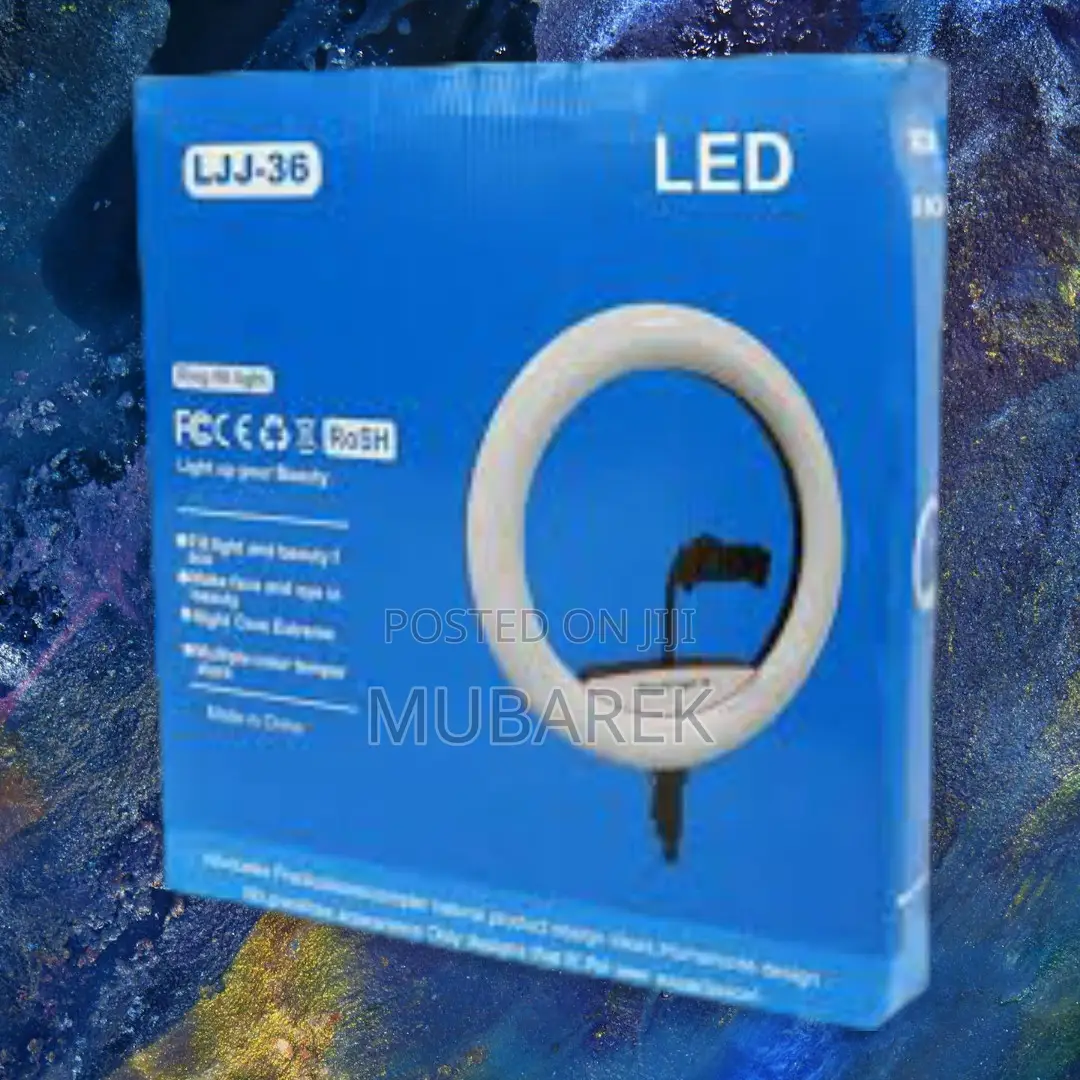 Portable 14-Inch Ring Light With Travel Bag