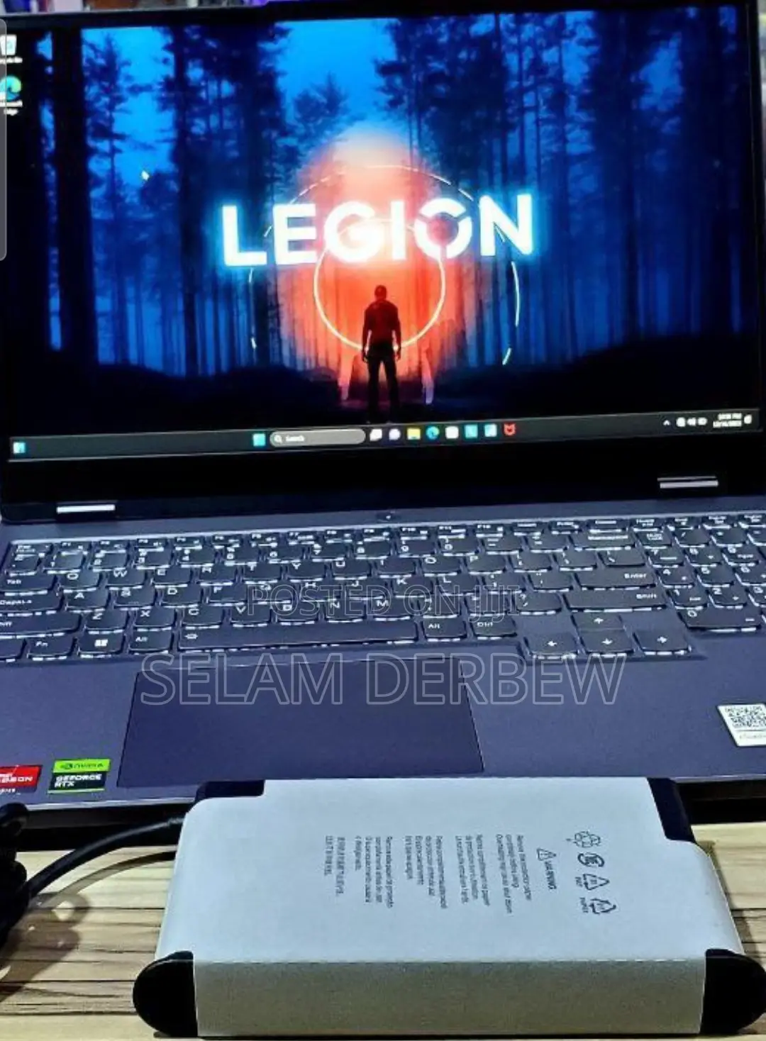 New Laptop Lenovo Legion 5 16GB AMD Ryzen 7 SSD 1T