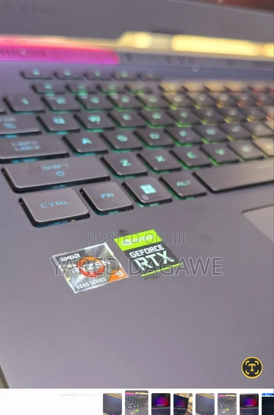 New Laptop Asus ROG Strix G15 16GB AMD Ryzen 9 SSD 1T