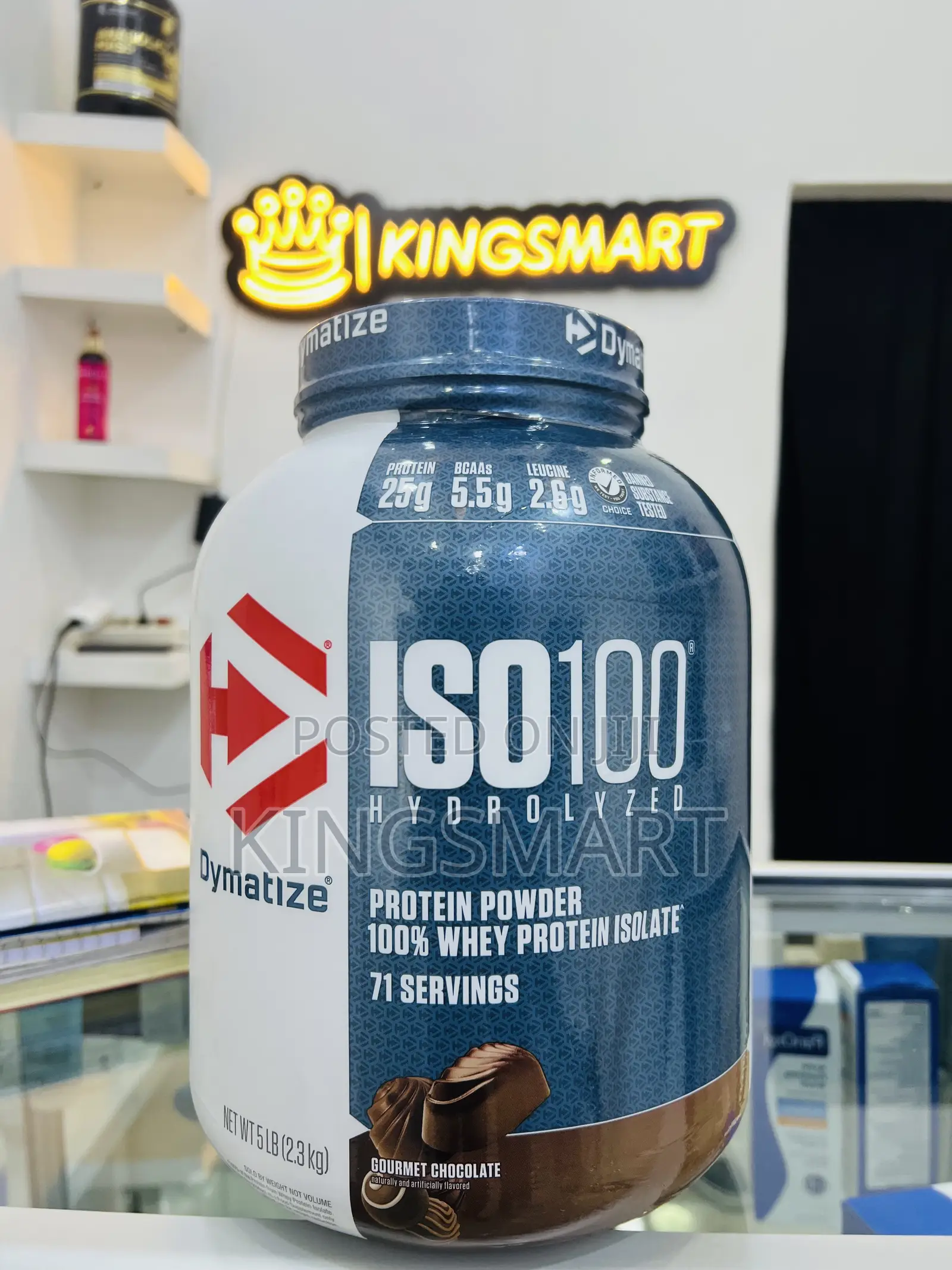 Isolated and Hydrolysed Iso Dymatize Whey Protein 71 Serving