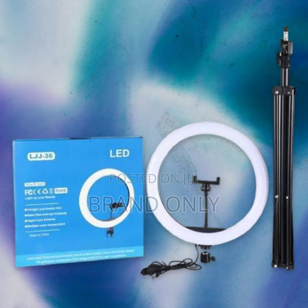 The Pro Package: 14-Inch Ring Light With Professional Stand